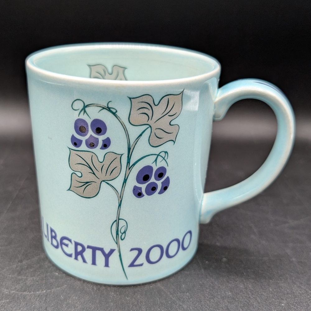 2000 Liberty London Year Mug, Poole Pottery, Made In England